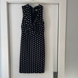 Eva Franco Anthropologie polka dot dress